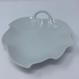 Hutschenreuther Germany Leaf Dish White